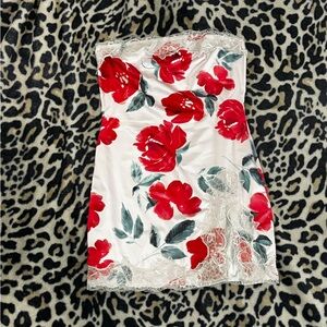 Floral Lace Slip Dress